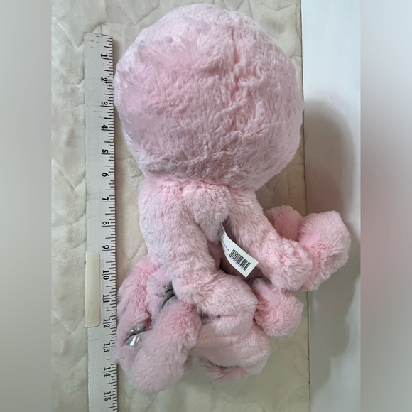 Octopus Pink Silver Plush Stuffed Animal Walgreens Soft Sea Creature Ocean Life - Picture 12 of 13